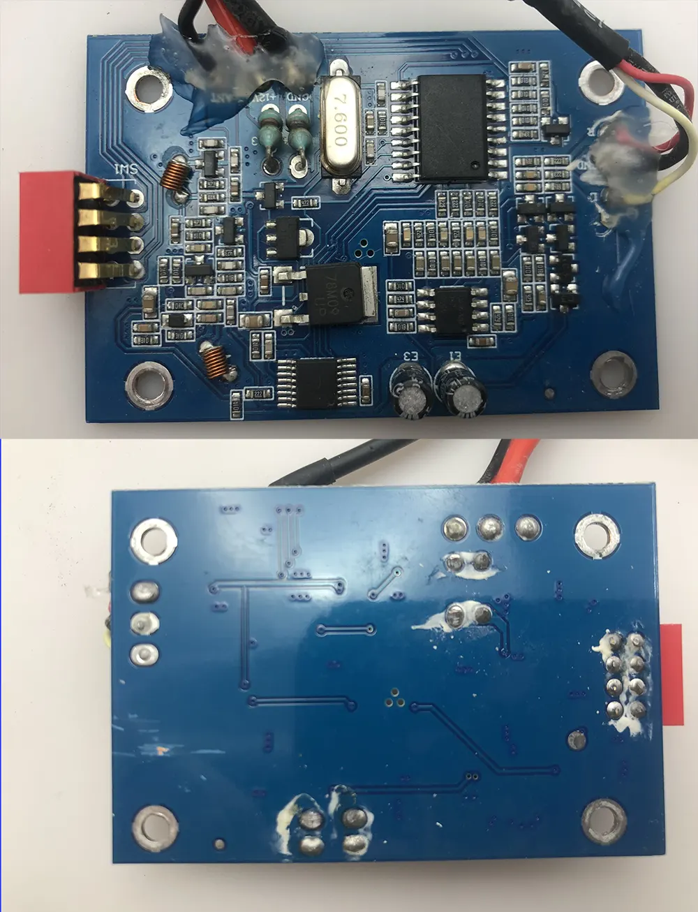 wireless audio fm transmitter chipset pcba board module
